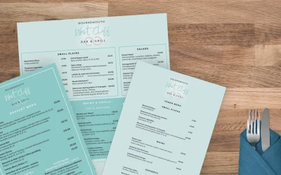 Introducing our new menu…